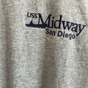 Mens “USS Midway San Diego” Tshirt